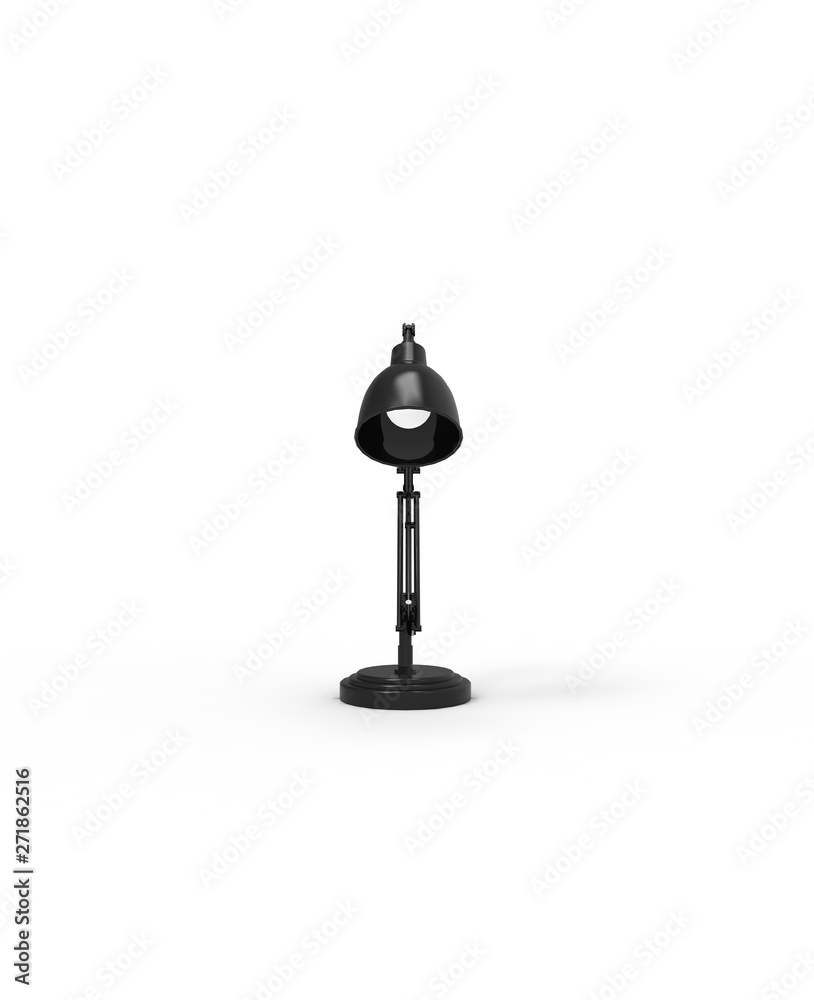 Obraz premium Table Light Lamp 3D Rendering