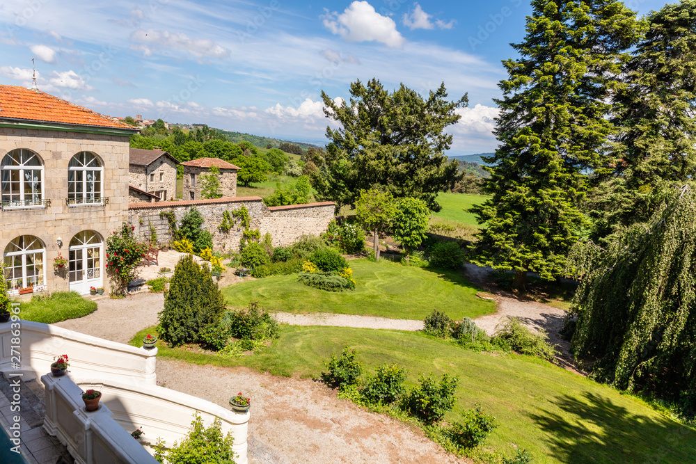Fototapeta premium Les Chazelles, Saint-André-de-Chalencon, Francja