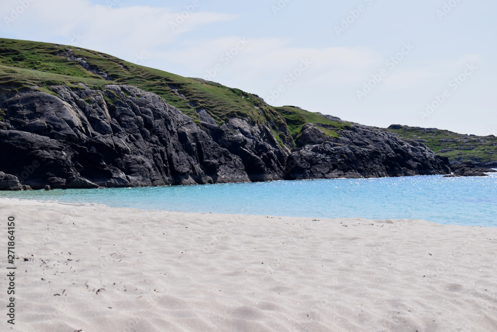 tropical beach white sandy beach with crystal blue water photograph