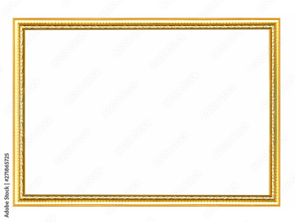 Gold frame