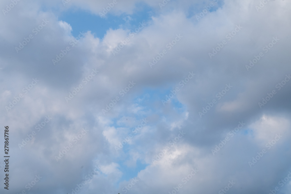 Fototapeta premium beautiful blue sky with clouds background.Sky clouds.