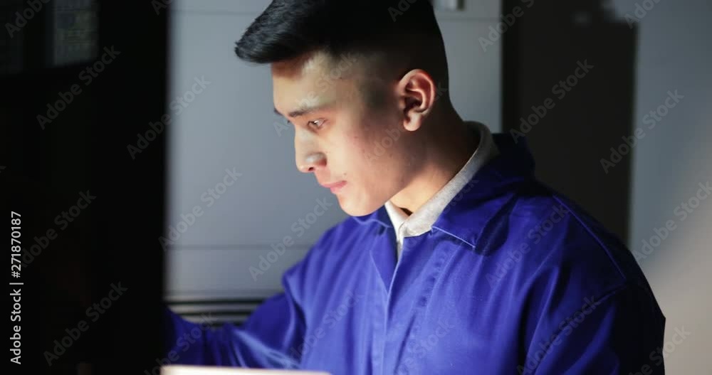 Trainee Technician in the Server Room Trainee Technician in the Server Room