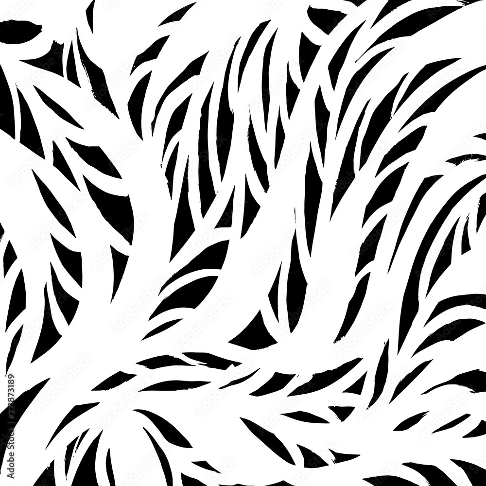 Brush grunge pattern. White and black vector. Brush grunge pattern. White and black vector.