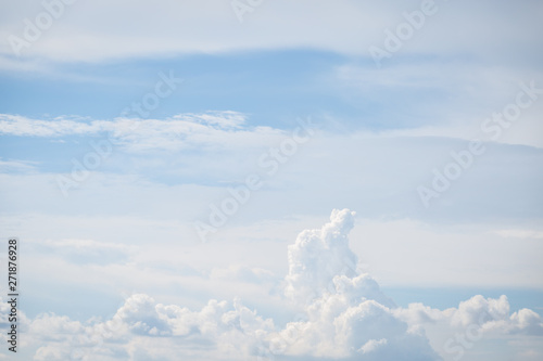 Blue sky and clouds