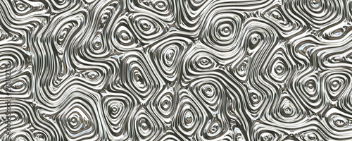 Abstract silver liquid texture background