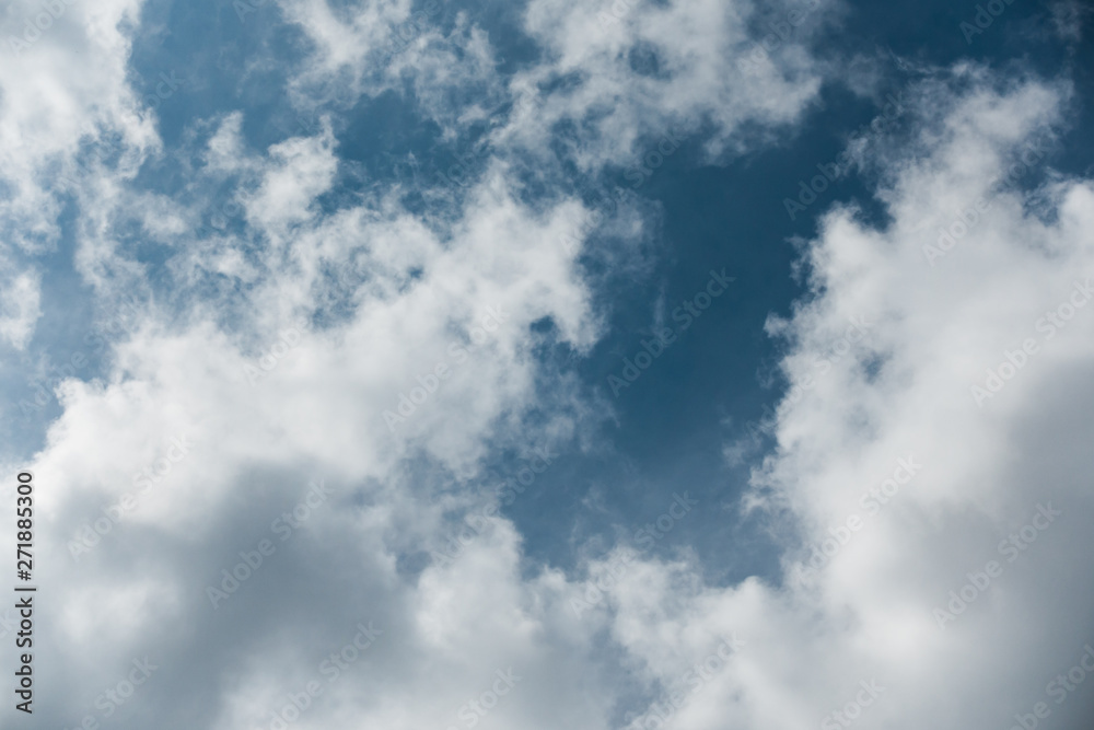 Fototapeta premium Clouds under sky