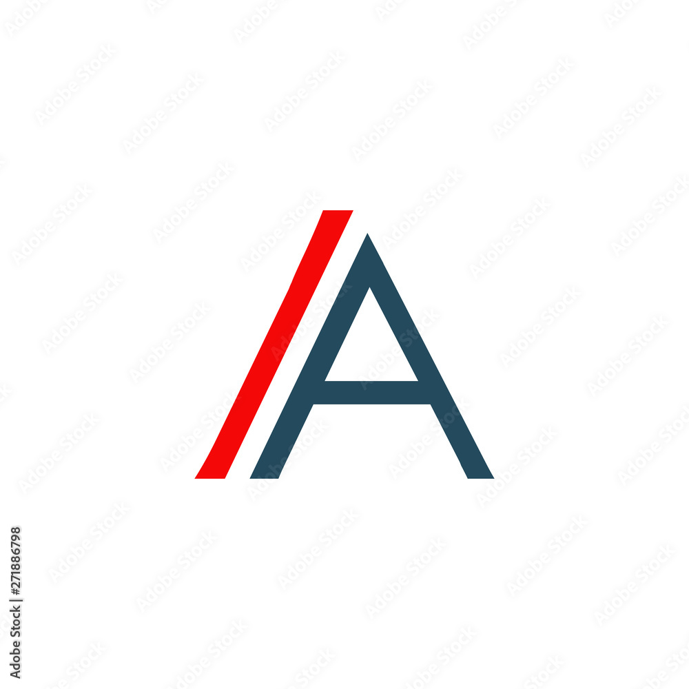 A initial letter logo design vector template A initial letter logo design vector template