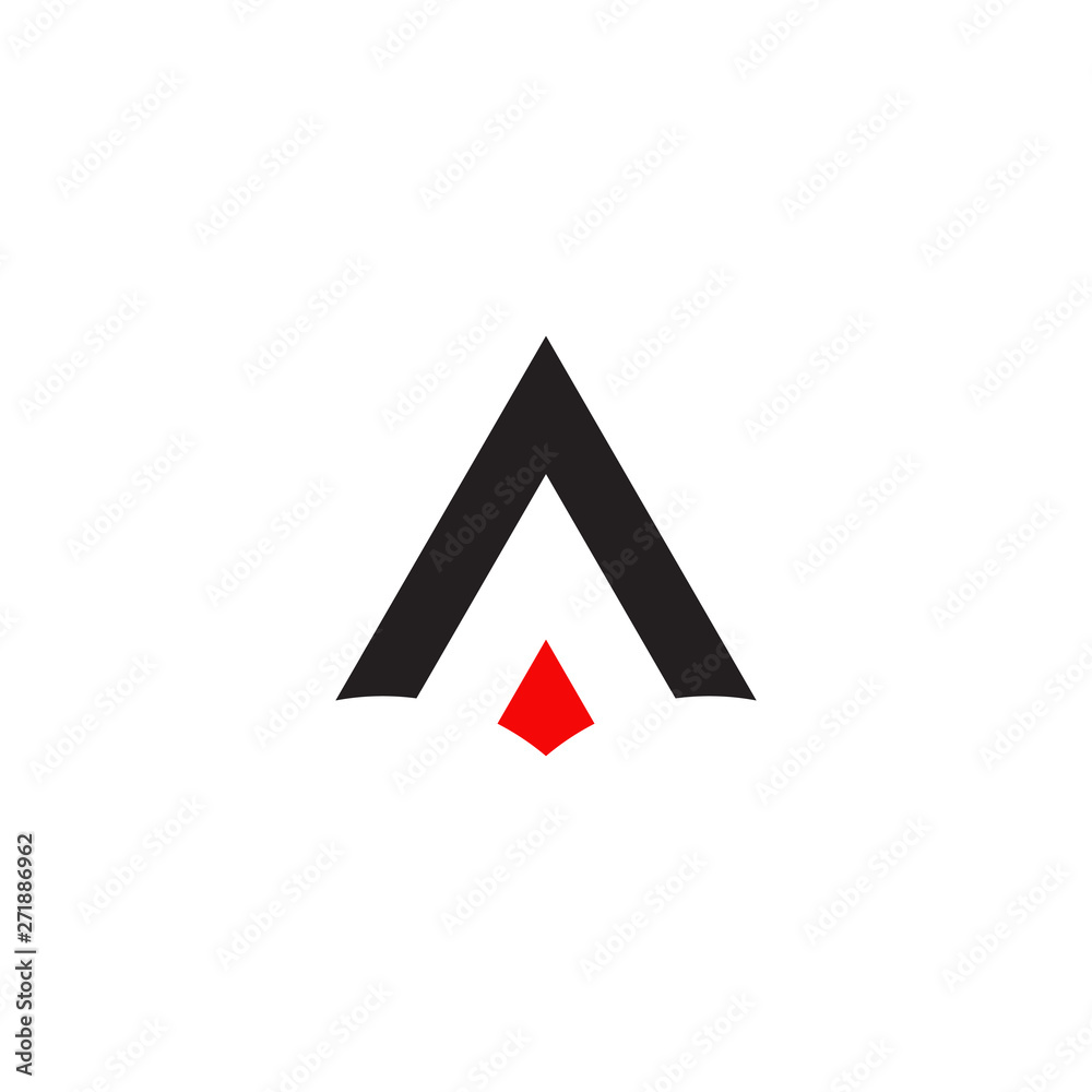A initial letter logo design vector template A initial letter logo design vector template