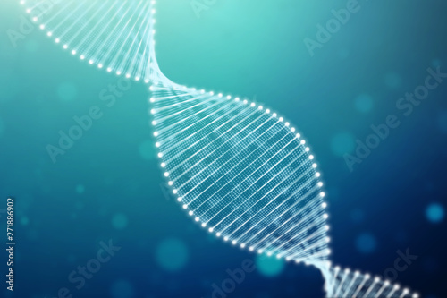 Particulate 3D rendered DNA