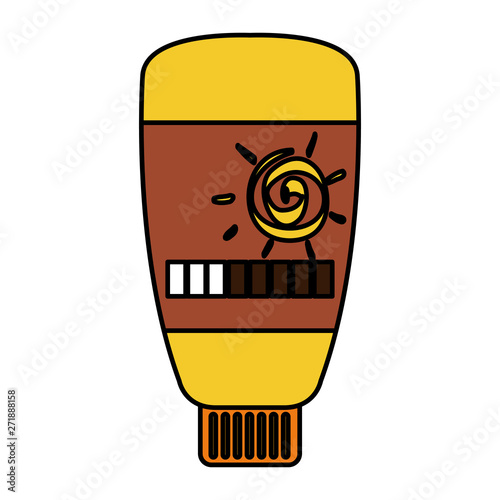 solar blocker bottle product icon