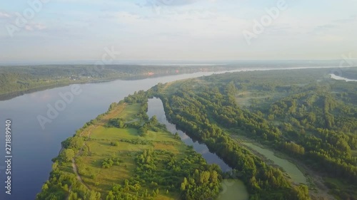 river forest landscape nature