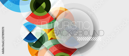 Circular geometrical design template