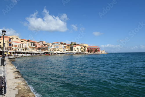 Fototapeta Naklejka Na Ścianę i Meble -  Alter Venezianischer Hafen in Chania
