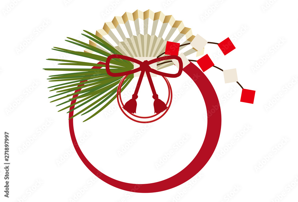 正月飾りのモチーフ 日本のお正月の壁飾り 正月のデザイン素材 正月の輪飾り 縁起物 令和 新年の飾り Stock Vector Adobe Stock 正月飾りのモチーフ 日本のお正月の壁飾り 正月のデザイン素材 正月の輪飾り 縁起物 令和 新年の飾り Stock Vector Adobe Stock