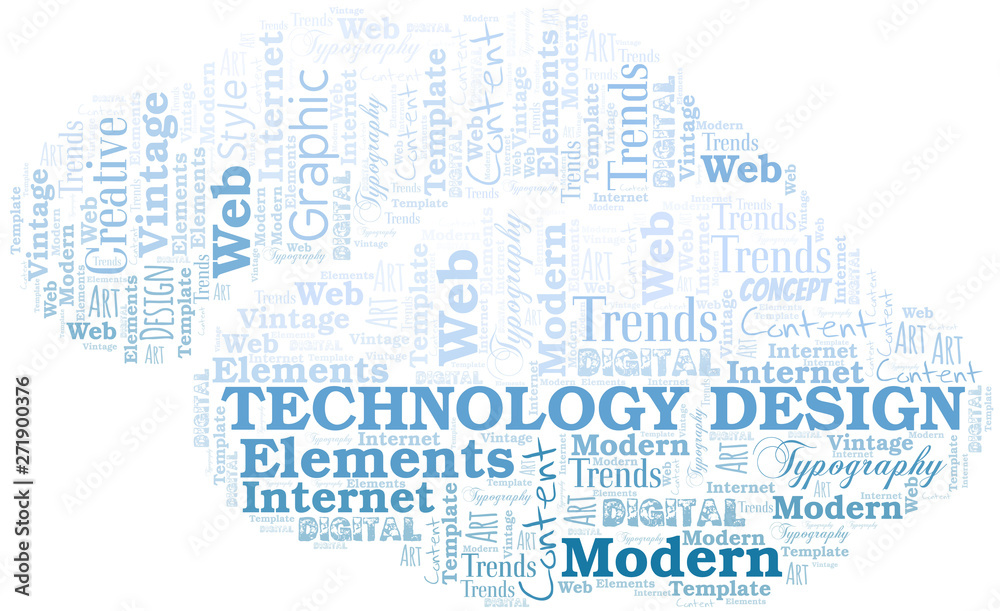 Technology Design word cloud. Wordcloud made with text only. Technology Design word cloud. Wordcloud made with text only.
