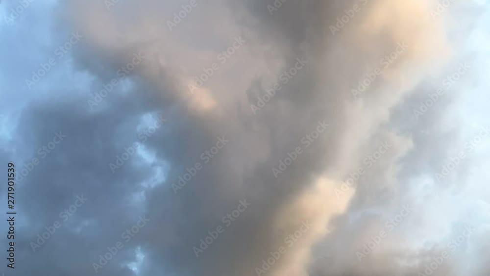 Cloudy blue sky time lapse Cloudy blue sky time lapse
