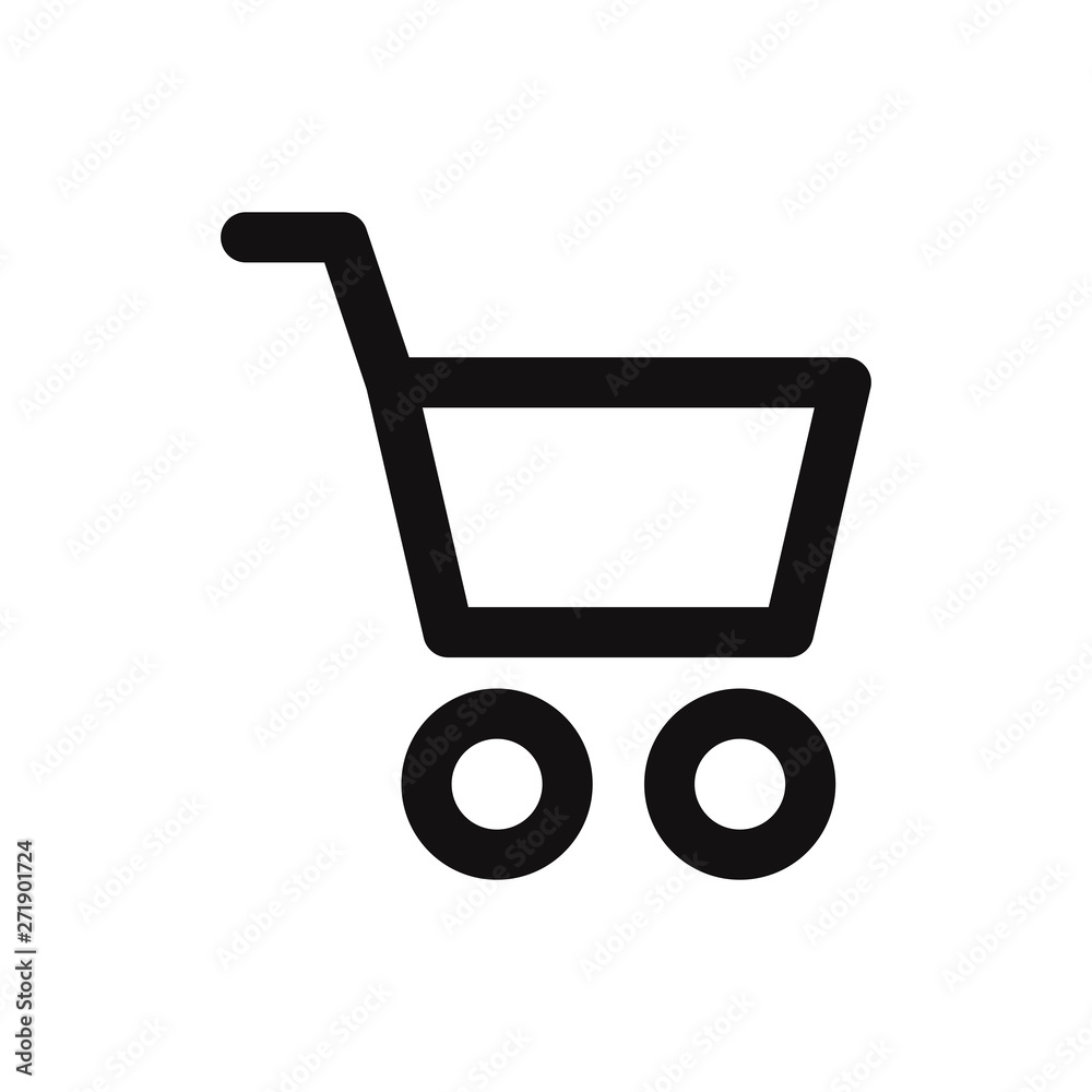 Basket vector icon in modern style for web site and mobile app Basket vector icon in modern style for web site and mobile app