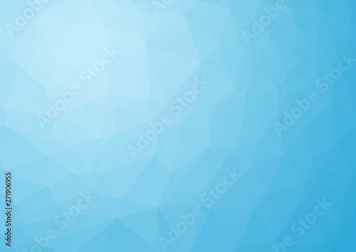 Abstract mosaic Blue Polygonal Geometric Triangle Background, Low Poly Style. Business Design Templates modern Triangle Background.