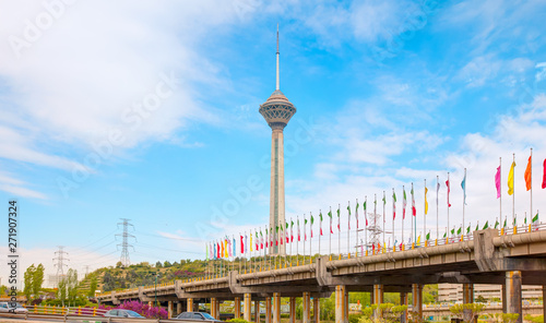 The Milad Tower in Tehran - Iran
