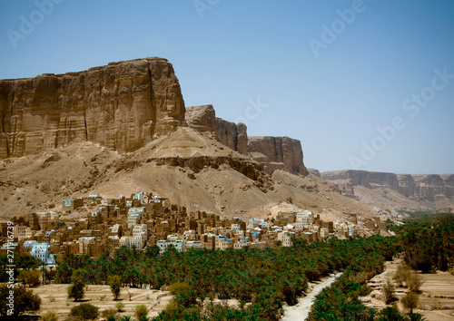 Panorama Of Wadi Doan, Hadhramaut, Yemen photo