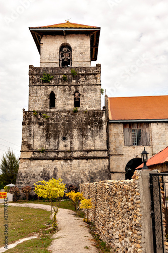 Baclayon Church in Bohol, the Philippines photo