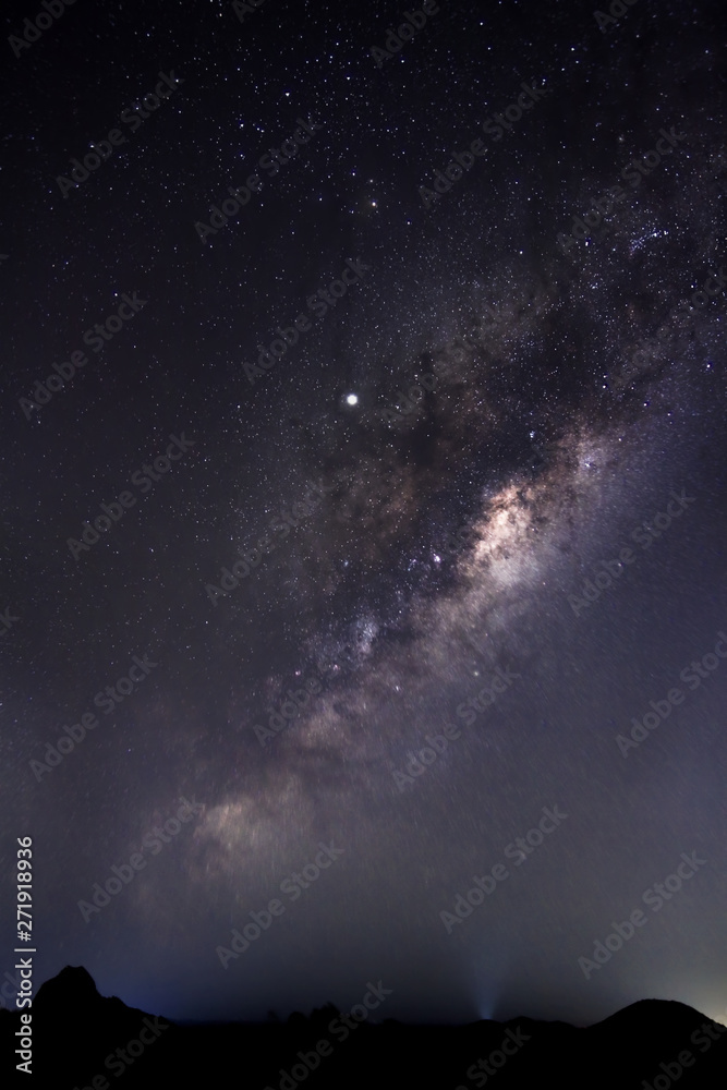 Milky Way Galaxy night sky 