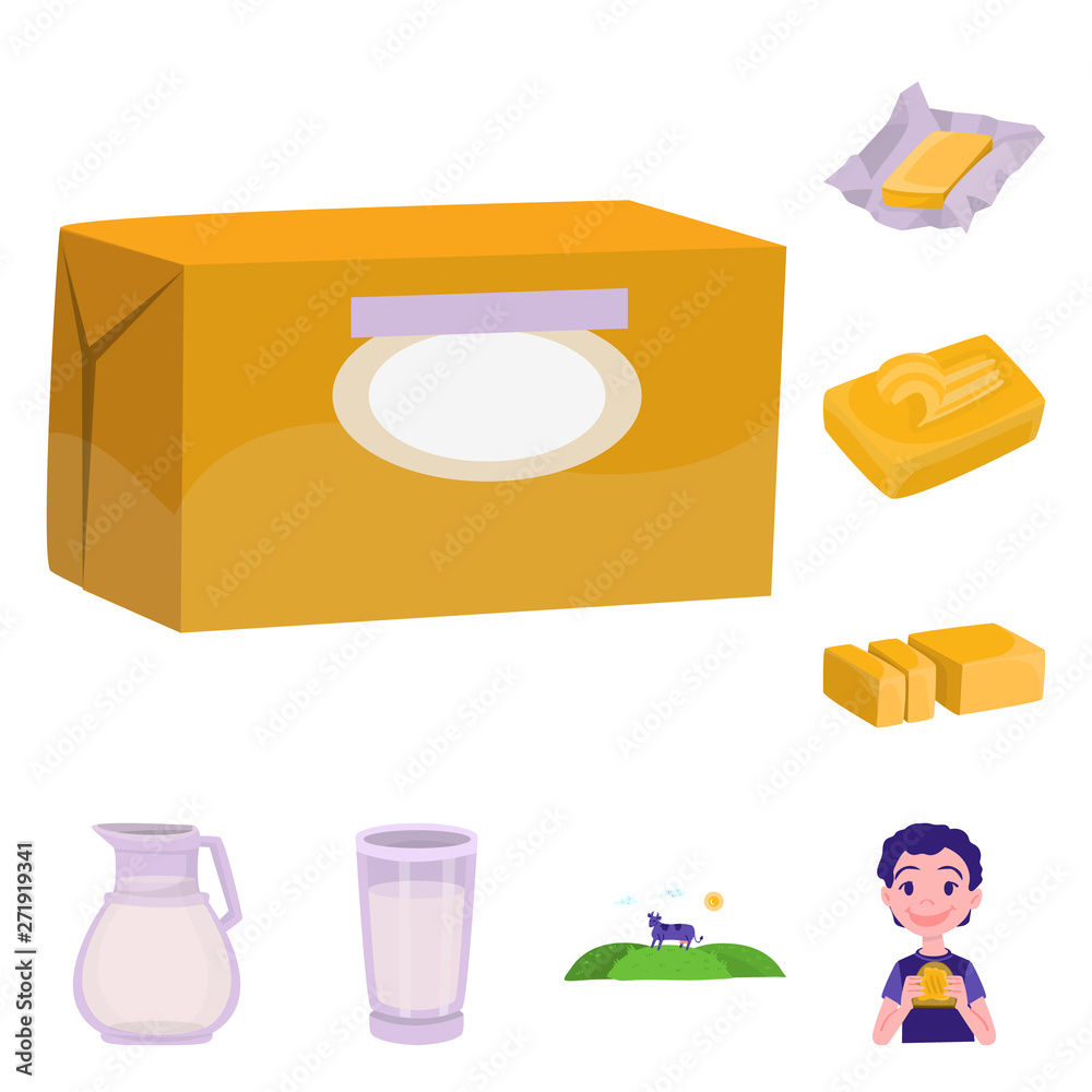 Isolated object of food and dairy icon. Collection of food and cholesterol stock vector illustration. Isolated object of food and dairy icon. Collection of food and cholesterol stock vector illustration.