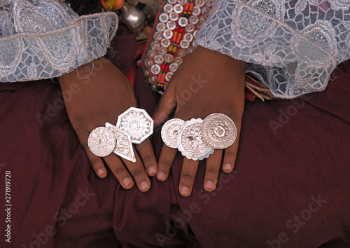 Ghadames Tuareg rings, Libya photo