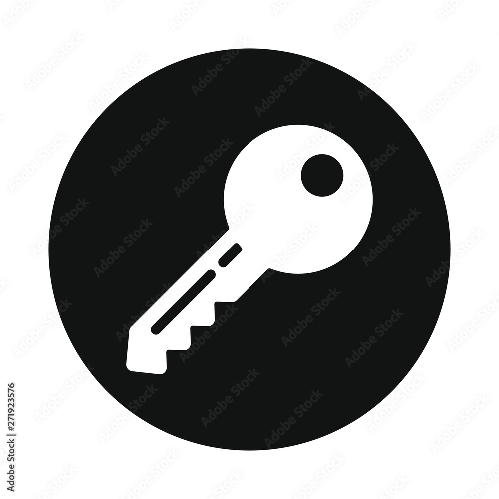 Key icon. Key vector icon. Key symbol illustration. Key icon. Key vector icon. Key symbol illustration.