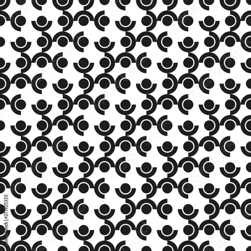 Fototapeta Naklejka Na Ścianę i Meble -  Background of circles. Seamless pattern