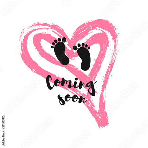 Coming soon, vector illustration