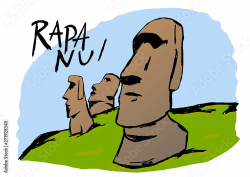 Rapa Nui illustration photo