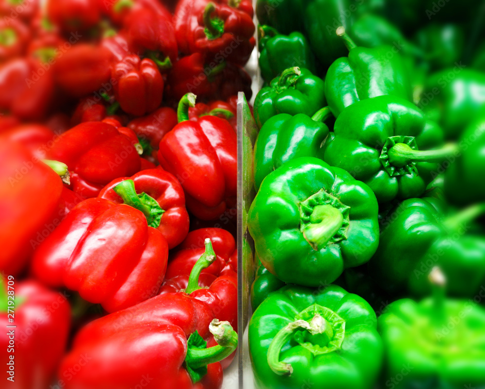 Paprika Background. Fresh Green and Red Organic Bell Pepper Capsicum in the Supermarket. Group of Fresh Capsicum at Market Store. Colorful Fruit and Vegetable. Close Up and Full Frame View of Peppers. Paprika Background. Fresh Green and Red Organic Bell Pepper Capsicum in the Supermarket. Group of Fresh Capsicum at Market Store. Colorful Fruit and Vegetable. Close Up and Full Frame View of Peppers.