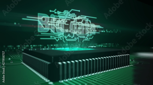 CPU on board with big data hologram