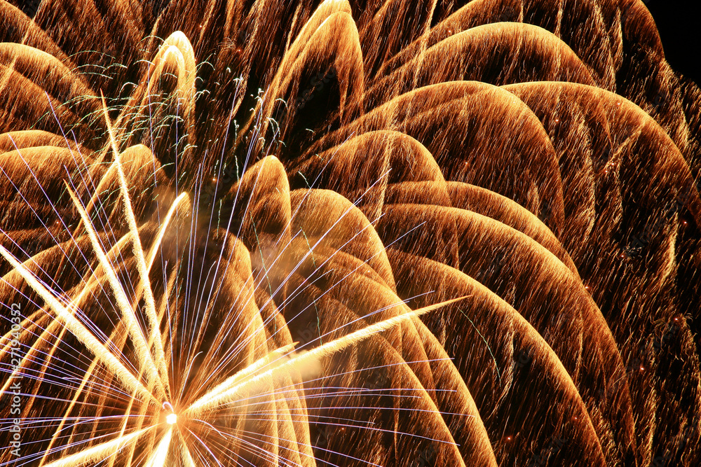 日本 京都 宇治川の花火大会 Stock Photo Adobe Stock