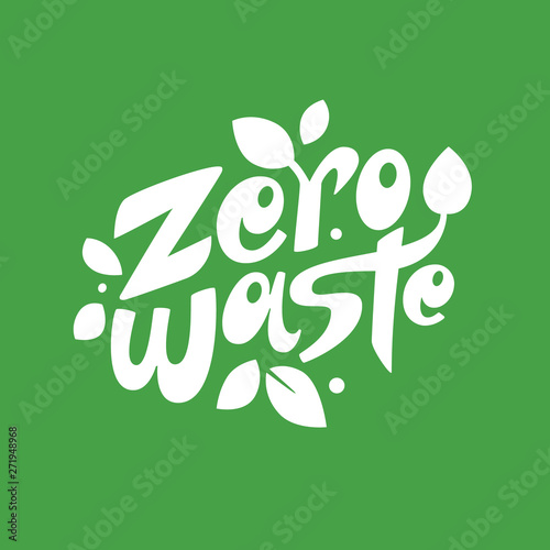 Zero waste lettering composition
