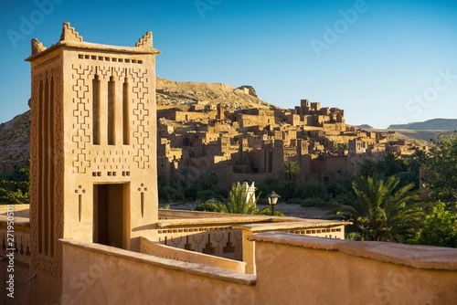 Kasbah Ait Benhaddou, UNESCO World Heritage Site, Ait Benhaddou, Souss-Massa-Draa Region, Morocco, Africa photo