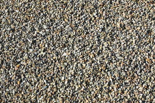 Texture: small sanded gravel. Small white chalk stones. Artistic reliefs from natural objects. Material for construction work and the manufacture of concrete structures. Polished rock. Geological