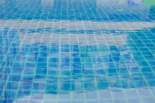 water surface of swimming pool in hotel