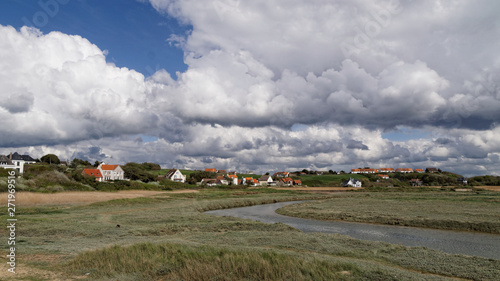 Billede på lærred Estuaire de la slack