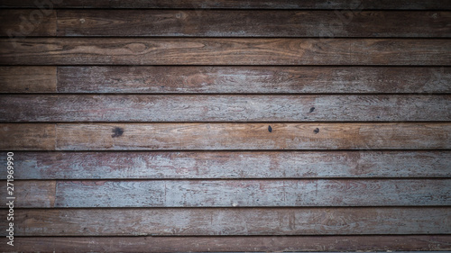 Wood texture. Background old panels. Grunge retro vintage wooden texture