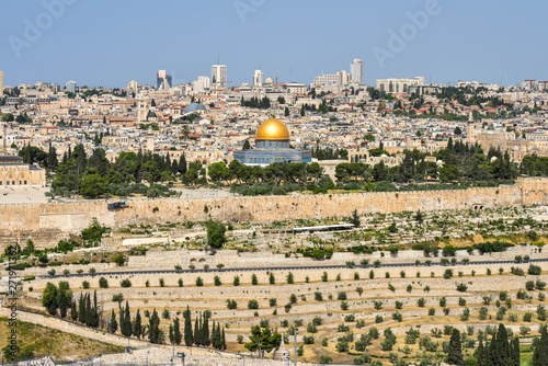 Panoramic view of Jerusalem, Israel.