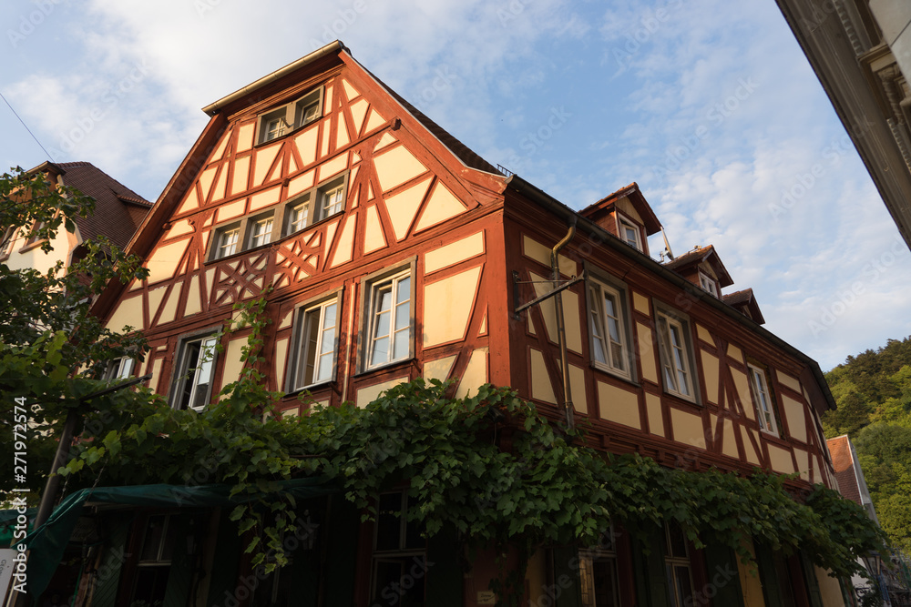 Historische Fachwerkhäuser in Weinheim / Bergstrasse
