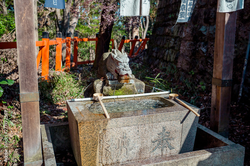 A purification fountain called the chozuya, is where you purify yourself by cleaning your body and mind before visiting the shrine.