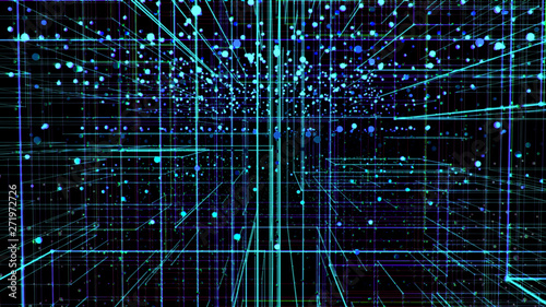 Abstract Line and Dot Data Technology