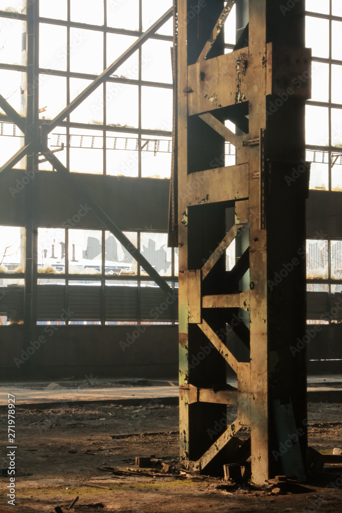 Abandoned Ursus factory in Warsaw. Abandoned Ursus factory in Warsaw.
