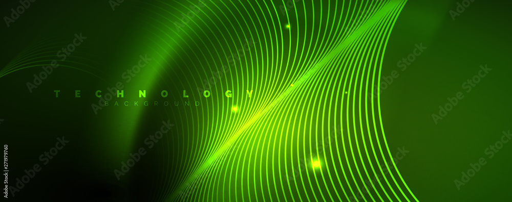 Shiny neon lines template - northern lights glowing blur lines. Futuristic style glow neon 80s disco club or night party techno template Shiny neon lines template - northern lights glowing blur lines. Futuristic style glow neon 80s disco club or night party techno template