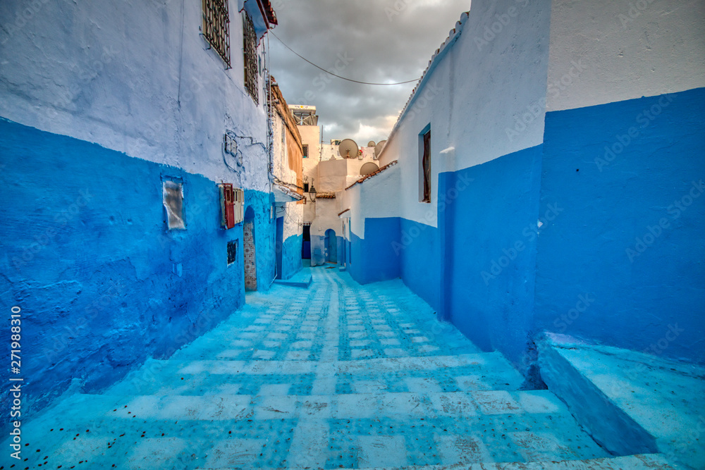 Chefchaouen is one of the most touristic cities of Morocco. In the historical center of its city we find its houses and doors painted blue, hence it is known as 'the blue city' Chefchaouen is one of the most touristic cities of Morocco. In the historical center of its city we find its houses and doors painted blue, hence it is known as 'the blue city'