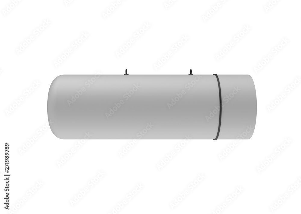 Aerial Bomb on white background. 3d illustration Aerial Bomb on white background. 3d illustration