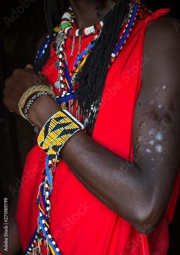 Masai warrior, Nakuru county, Nakuru, Kenya photo